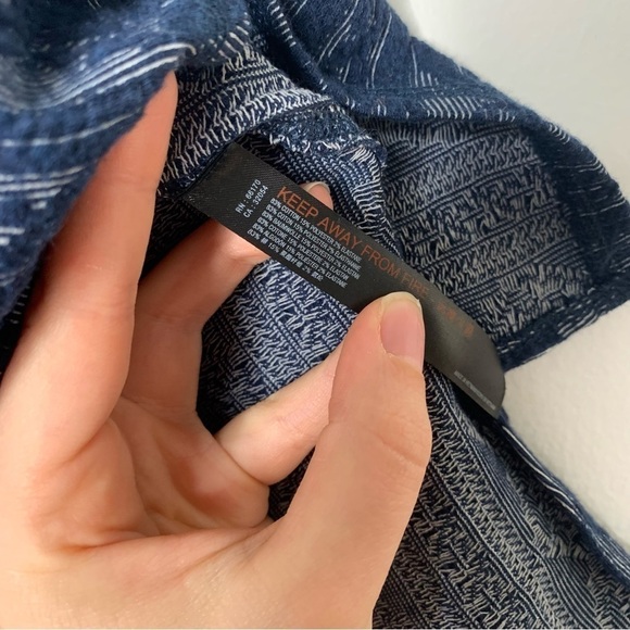 Free People Movement blissed out blue ribbed long sleeve top - Picture 9 of 12